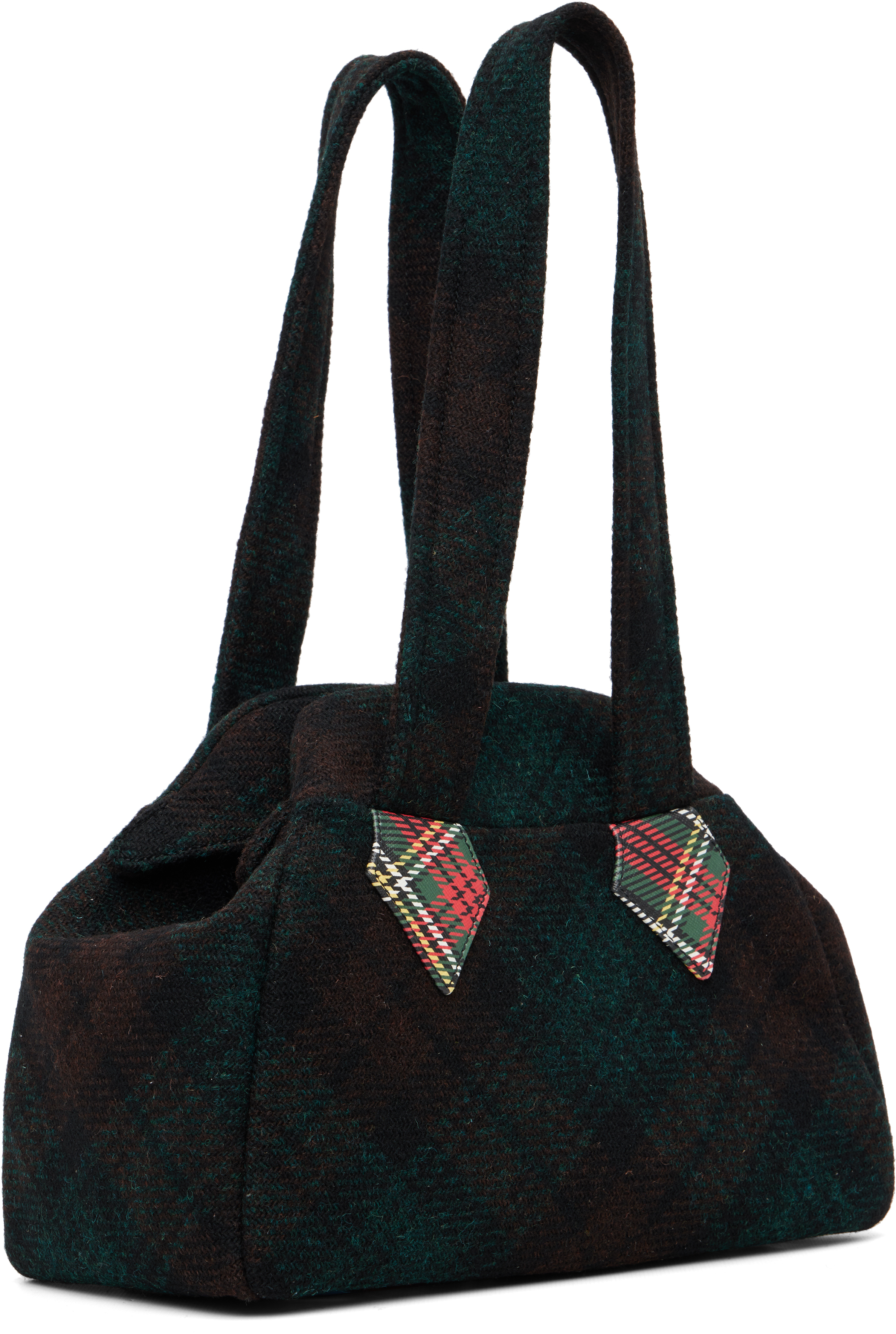 Vivienne Westwood - Green Yasmine Medium Archive Tote