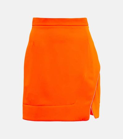 Vivienne Westwood Vivienne Westwood High-rise crÃªpe miniskirt