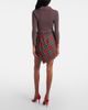 Vivienne Westwood Vivienne Westwood Infinity plaid virgin wool miniskirt - 3