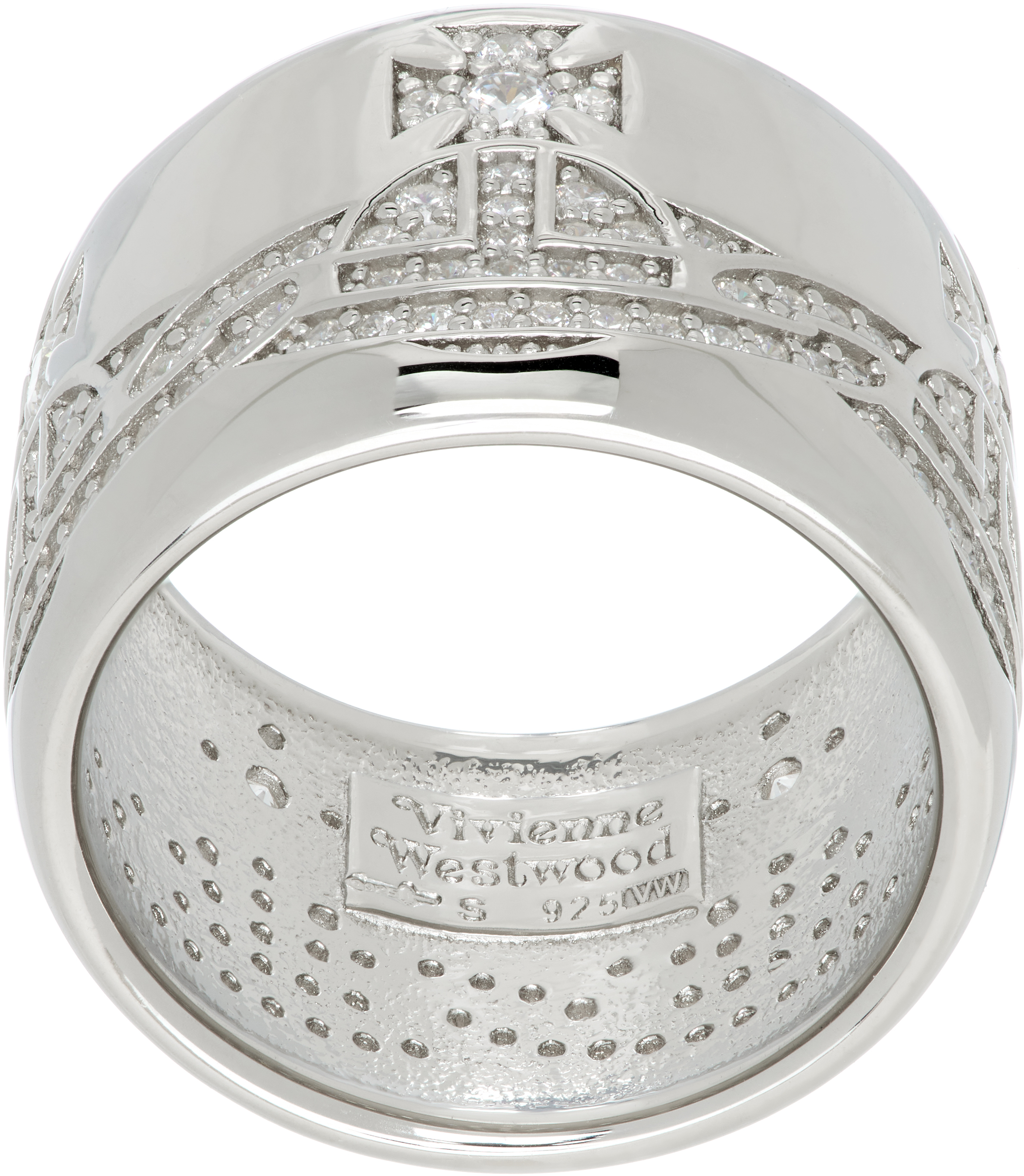 Vivienne Westwood - Gunmetal Franca Ring
