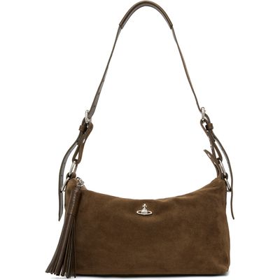 Vivienne Westwood Vivienne Westwood Khaki Emma Shoulder Bag