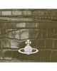 Vivienne Westwood Vivienne Westwood Khaki Flat Card Holder - 1