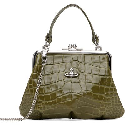 Vivienne Westwood Vivienne Westwood Khaki Granny Frame Bag
