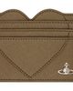 Vivienne Westwood Vivienne Westwood Khaki Heart Card Holder - 1