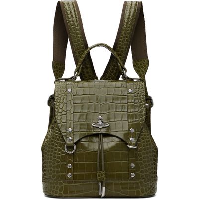 Vivienne Westwood Vivienne Westwood Khaki Max Small Backpack