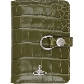 Vivienne Westwood Vivienne Westwood Khaki Vertical Flap Card Holder