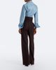 Vivienne Westwood Vivienne Westwood Lauren wool, alpaca, and mohair-blend pants - 6