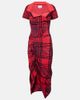 Vivienne Westwood Vivienne Westwood Long Monday checked cotton polo dress - 1