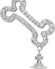 Vivienne Westwood Vivienne Westwood Man Lyndon Bone Stud Single Earring - 1