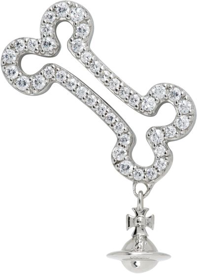 Vivienne Westwood Vivienne Westwood Man Lyndon Bone Stud Single Earring