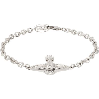 Vivienne Westwood Vivienne Westwood Man Mini Bas Relief Chain Bracelet