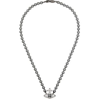 Vivienne Westwood Vivienne Westwood Man Olympia Faux-Pearl Necklace