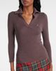 Vivienne Westwood Vivienne Westwood Marina cotton and cashmere polo sweater - 5