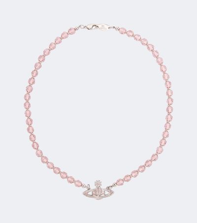 Vivienne Westwood Vivienne Westwood Messaline crystal-embellished choker