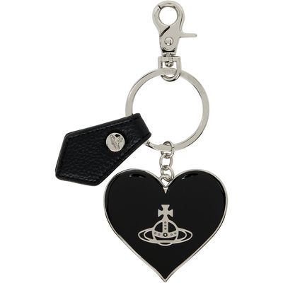 Vivienne Westwood Vivienne Westwood Mirror Heart Orb Keychain