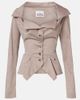 Vivienne Westwood Vivienne Westwood Monday peplum cotton poplin shirt - 1