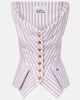 Vivienne Westwood Vivienne Westwood Monday striped cotton top - 1