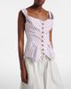 Vivienne Westwood Vivienne Westwood Monday striped cotton top - 2