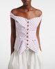 Vivienne Westwood Vivienne Westwood Monday striped cotton top - 5