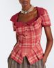 Vivienne Westwood Vivienne Westwood Monday tartan cotton top - 2