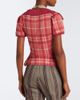 Vivienne Westwood Vivienne Westwood Monday tartan cotton top - 5