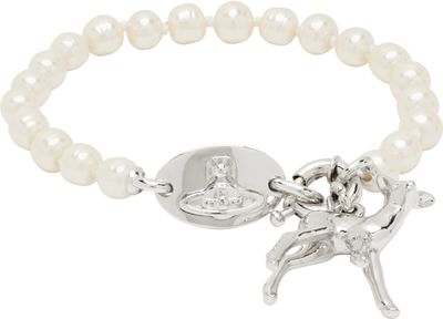 Vivienne Westwood Vivienne Westwood Monette Faux-Pearl Bracelet