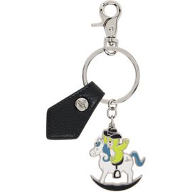Vivienne Westwood Vivienne Westwood Multicolor Rocking Horse Teddy Keyring