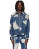 Vivienne Westwood Vivienne Westwood Navy & Beige Worker Denim Jacket - 1