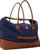 Vivienne Westwood Vivienne Westwood Navy & Brown Sid Weekender Duffle Bag - 2