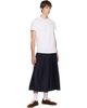 Vivienne Westwood Vivienne Westwood Navy & Gray Culottes Trousers - 4
