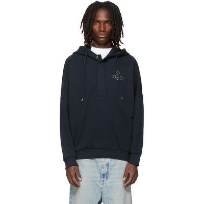 Vivienne Westwood Vivienne Westwood Navy Batwing Hoodie