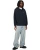 Vivienne Westwood Vivienne Westwood Navy Batwing Hoodie - 4