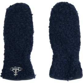 Vivienne Westwood Vivienne Westwood Navy Poodle Boa Mitts