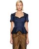 Vivienne Westwood Vivienne Westwood Navy S/S Monday Shirt - 1