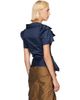 Vivienne Westwood Vivienne Westwood Navy S/S Monday Shirt - 3