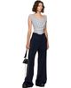 Vivienne Westwood Vivienne Westwood Navy Wide Leg Trousers - 4