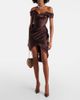 Vivienne Westwood Vivienne Westwood Nova Cora asymmetric satin minidress - 2