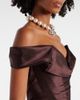 Vivienne Westwood Vivienne Westwood Nova Cora asymmetric satin minidress - 4