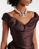 Vivienne Westwood Vivienne Westwood Nova Cora asymmetric satin minidress - 6