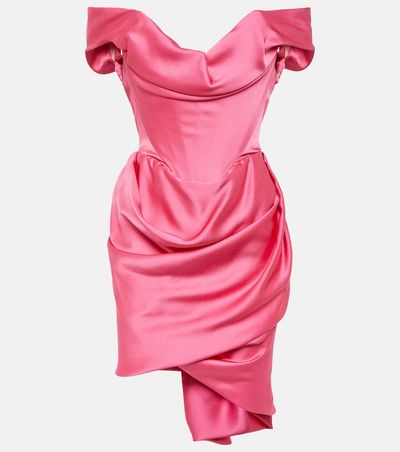 Vivienne Westwood - Nova Cora crpe satin minidress