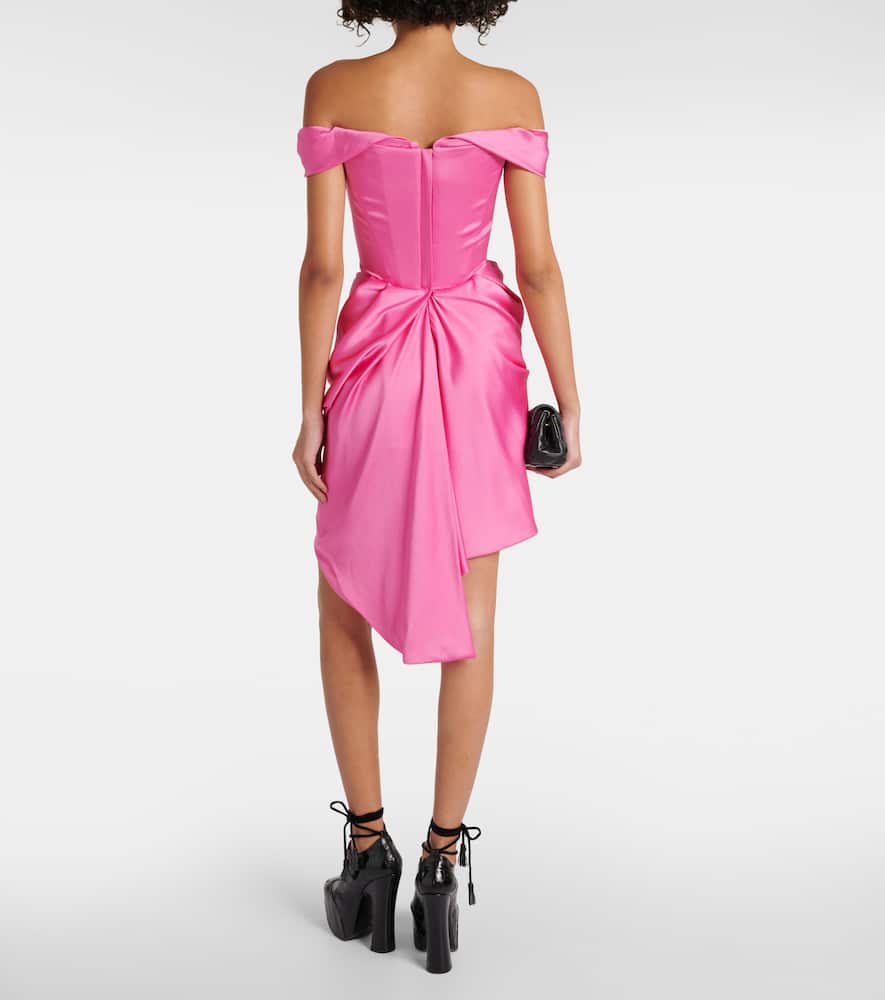Vivienne Westwood - Nova Cora crpe satin minidress Vivienne Westwood - Nova Cora crpe satin minidress