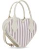 Vivienne Westwood Vivienne Westwood Off-White & Purple Josephine Heart Crossbody Bag - 3