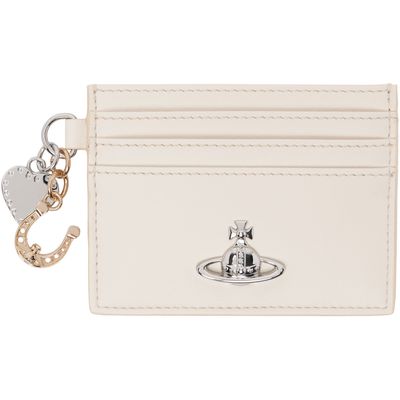 Vivienne Westwood Vivienne Westwood Off-White Charms Card Holder