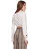 Vivienne Westwood Vivienne Westwood Off-White Cropped Drunken Shirt - 3