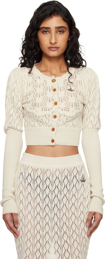 Vivienne Westwood Vivienne Westwood Off-White Ella Cardigan