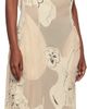 Vivienne Westwood Vivienne Westwood Off-White Printed Veil Crepe Ionian Midi Dress - 2