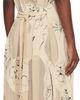 Vivienne Westwood Vivienne Westwood Off-White Printed Veil Crepe Ionian Midi Dress - 3