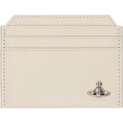 Vivienne Westwood Vivienne Westwood Off-White Slim Card Holder