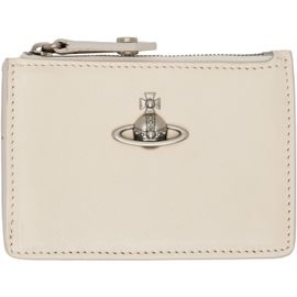 Vivienne Westwood Vivienne Westwood Off-White Slim Long Card Holder
