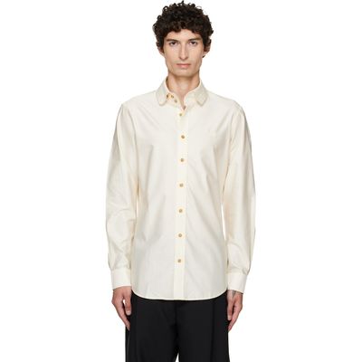 Vivienne Westwood Vivienne Westwood Off-White Two Button Krall Shirt